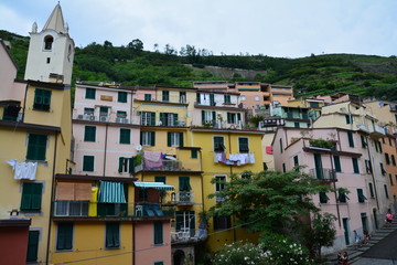 Village Coloré Riomaggiore Cinque Terre Italie