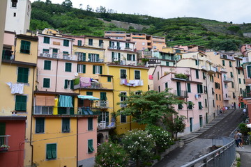 Village Coloré Riomaggiore Cinque Terre Italie