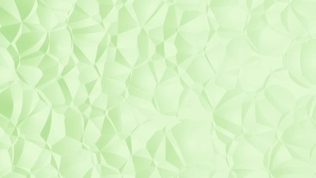green design background with geometrical structures in motion (FULL HD)