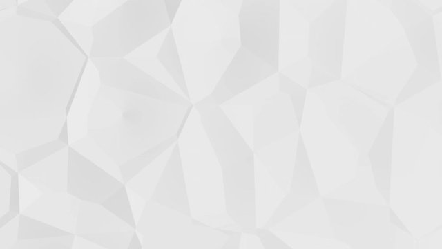 stylish white background of big geometric structures in motion, seamless looping