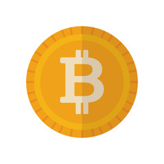 Isolated Bitcoin vector design