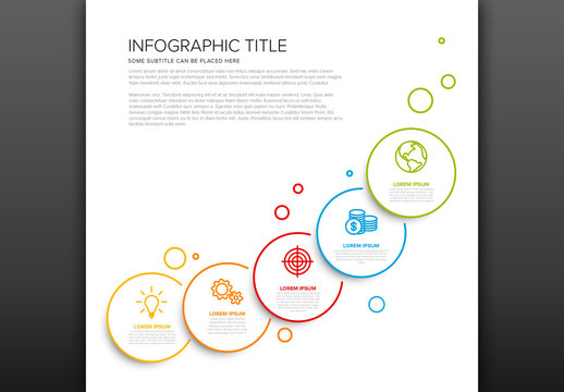 Circle Infographic Layout