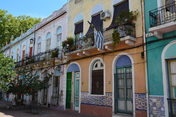 Obraz premium Barrio Reus al Norte Montevideo Uruguay