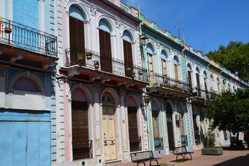 Obraz premium Barrio Reus al Norte Montevideo Uruguay