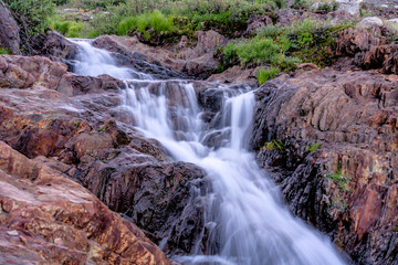 cascade over Rocks