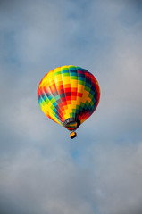 Fototapeta na wymiar Beautiful Colorful Hot Air Baloon-Four
