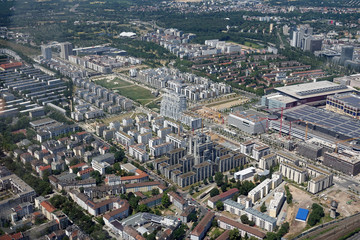 Naklejka premium Luftbild: Frankfurt
