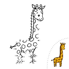 Dot to dot. Coloring book.