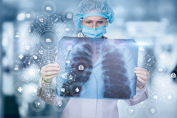 Concept study of a human lung .