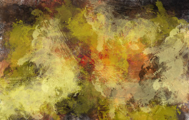 Obraz na płótnie Canvas Yellow brown grunge texture abstract background