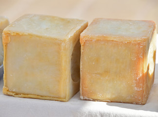 Traditional dish or laundry Marseilles hard soap