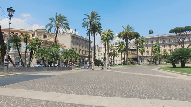 Piazza Cavour, Law Courts building, Rome, Italy