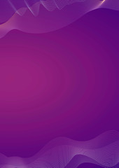 Wave contour illustration background