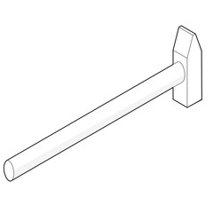 Hammer [schwarz-weiß]