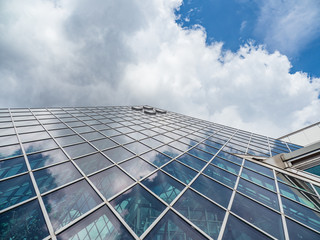 The modern architecture in city Essen, Germany