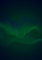 Wave contour illustration background