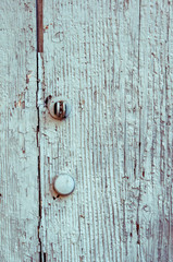 Wooden panels and boards of a rural house, Italy.