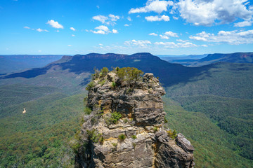 Fototapeta premium giant stairway track, blue mountains, australia 2