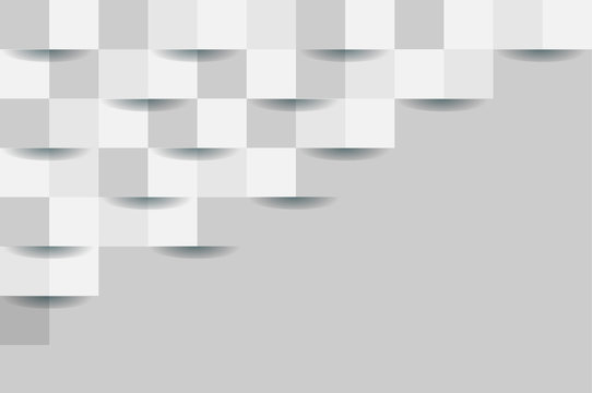 3D white seamless abstract background © yurchello108