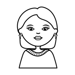 cute woman urban style character