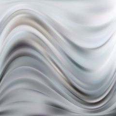 Abstract gray liquid horizontal wave. Background for your design.