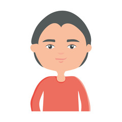 happy young boy urban style character