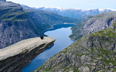 From Trolltunga with love