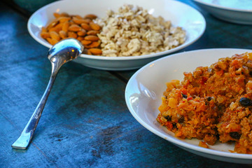 Ingredientes del chile en nogada
