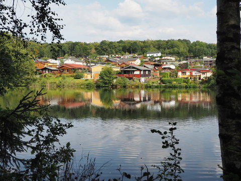 Fasshotel an den Schwarzrinderseen