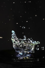 水滴のハイスピード撮影