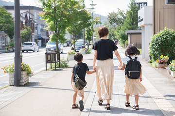 家族3人でお出かけ