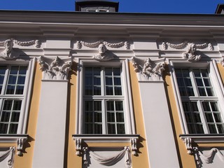 A music school building in Szczecin Poland, , cultural facility, cultural asset, classical...
