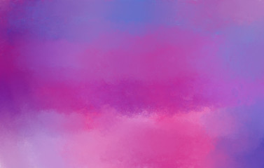 texture painted with an abstract sky of violet and blue colors