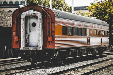 Fototapeta premium Train at the station