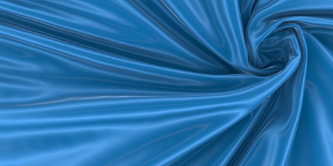 Abstract silk background. 3D rendering.