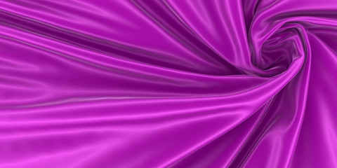 Abstract silk background. 3D rendering.