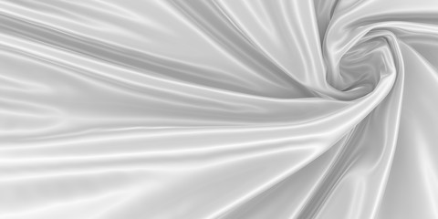 Abstract silk background. 3D rendering.