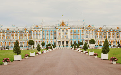 Catherine's Palace in Pushkin, Russia