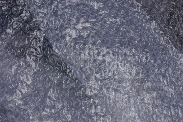 plastic gray white texture of a piece of cellophane