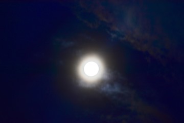 Fototapeta na wymiar Full moon