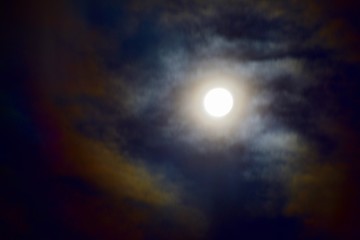 Fototapeta na wymiar Full moon