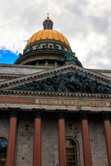 Saint Isaac's Cathedral or Isaakievskiy Sobor in St. Petersburg, Russia