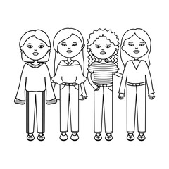 cute girls urban style characters