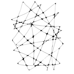 Abstract grid pattern of intersecting lines