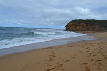 beach scene