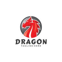 Dragon Monster Serpent Mascot Illustration Logo