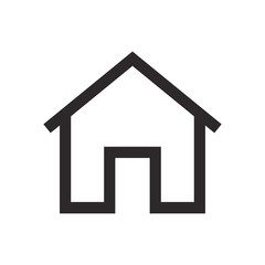 home icon vector design template