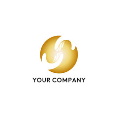 Handshake business logo - two hands make a deal on white background. Cooperation, partnership and agreement vector icon
