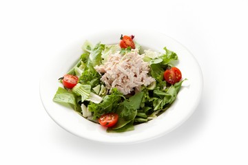 Chicken Salad on Plate