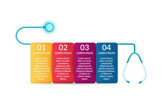 Needle gauges for injections chart size - infographic elements